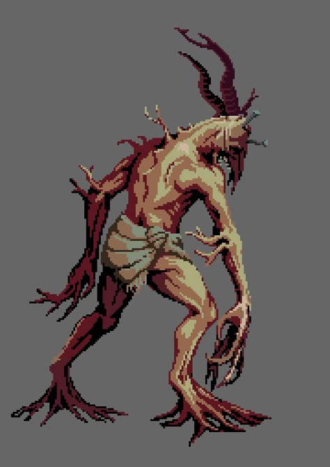 Blasphemous Game Pixel Art, 8bit Horror, Demon Pixel Art, Blasphemous Game Art, Scary Pixel Art, Creepy Pixel Art, Horror Pixel Art, Pixel Monster, Pixel Horror