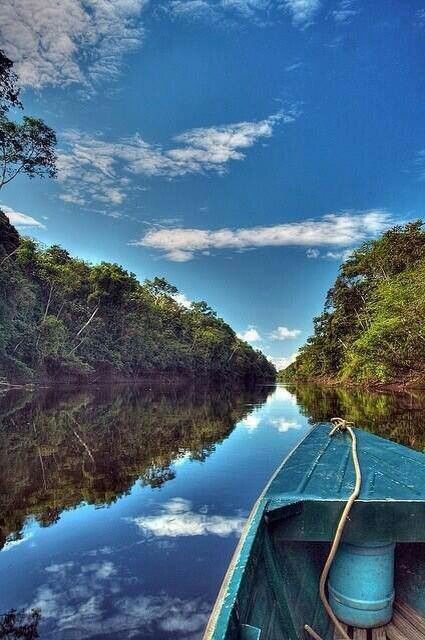 Amazonas River, Amazonia, Brazil - 05 de junho - DIA MUNDIAL DO MEIO AMBIENTE Travel International, Magic Places, Amazon River, Peru Travel, Beautiful Travel, Amazon Rainforest, Travel Places, The Amazon, Places Around The World