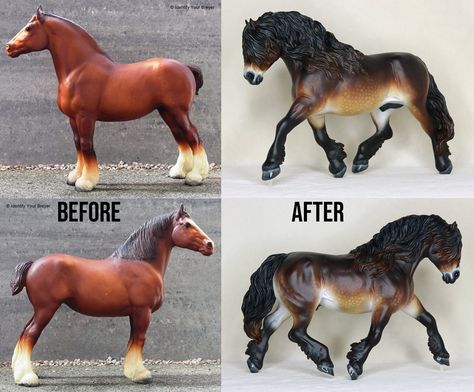 DRASTIC CUSTOMS - the art of darynn bednarczyk Model Horse Diorama, Horse Diorama, Horse Figures, Leopard Appaloosa, Horse Model, Bryer Horses, Horse Art Drawing, 3d Inspiration, Fantasy Art Dolls