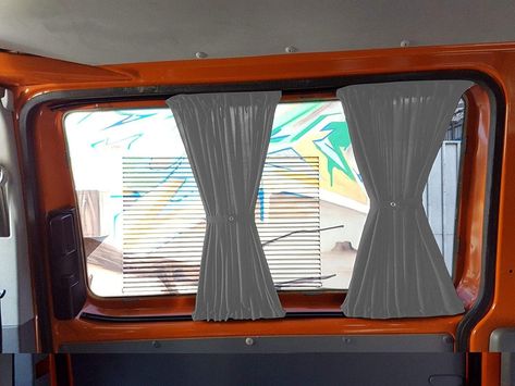 Van Curtains, Caddy Camping, Boat Remodel, Vw Bus Interior, Bus Interior, Camping Van, Combi Vw, Bus Life, Vw Caddy