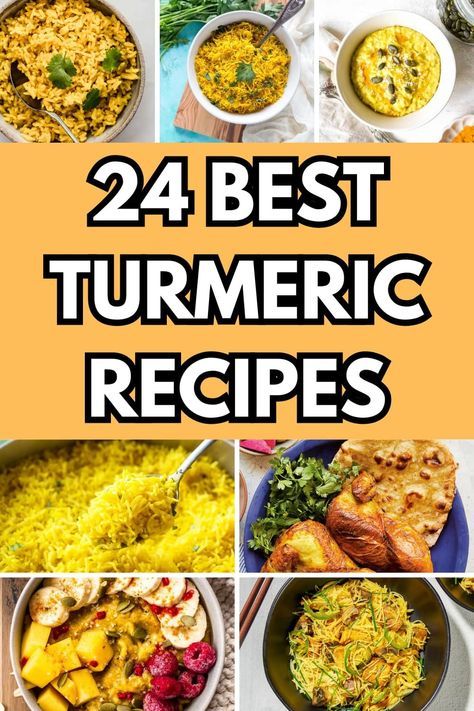 24 Best Turmeric Recipes for an Anti-Inflammatory Boost – Happy Muncher Recipes Using Turmeric, Moroccan Lentil Soup, Cooking With Turmeric, Vegan Pumpkin Soup, Saag Paneer, Turmeric Recipes, Eggplant Dishes, Vegan Soup Recipes, Paneer Recipes