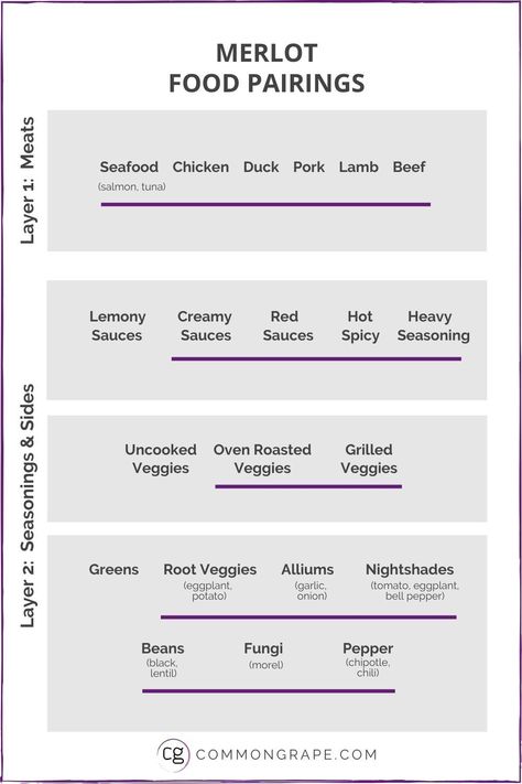 Use similar flavors found in Merlot to create your food pairings. Consider the food preparations and accompaniments to build out a fantastic pairing! #MerlotMe #MerlotPair Pinot Noir Pairing, Pinot Noir Food Pairing, Wine Folly, Wine Recommendations, Food Pairing, Spicy Seasoning, Herb Sauce, Wine Guide, Wine Food Pairing