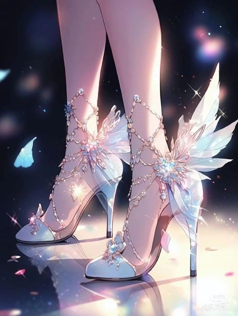 Justice for Chloe Bourgeois in my fanfic. Since the author is mad eno… #fantasy #Fantasy #amreading #books #wattpad Magical Heels, Manhwa Shoes, Fairy Heels, Nature Dresses, Fantasy Jewelry Magic, Fantasy Shoes, Magic Shoes, Chloe Bourgeois, Ball Shoes