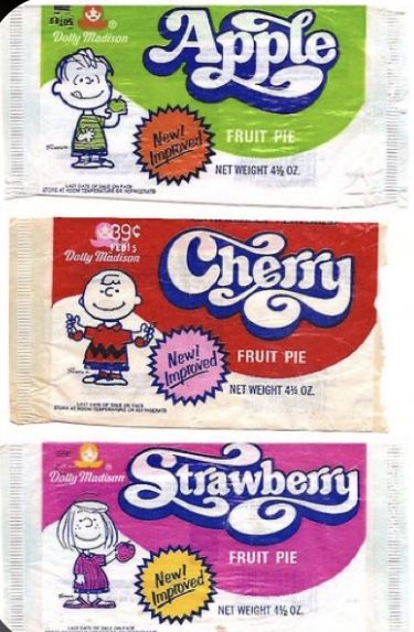 80s Food Packaging, Retro Candy Packaging, Vintage Candy Packaging, 70s Candy, Risograph Design, 70s Food, 80s Food, Dolly Madison, Mod House