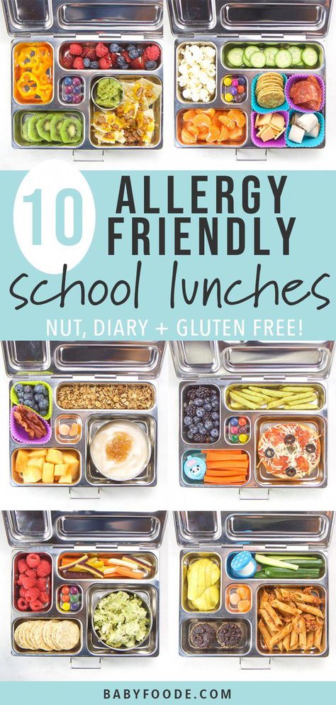 Dairy Free Lunch, Cake Cooking, Gluten Free Kids, School Lunch Ideas, Gluten Free Lunch, Toddler Lunches, Healthy School Lunches, Allergy Friendly Recipes, Gluten Free Dairy Free Recipes