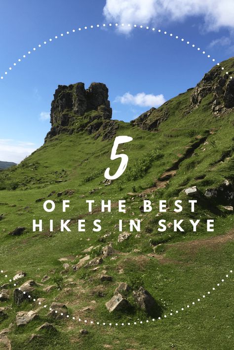 Best hikes in Skye Best Hikes Isle Of Skye, Isle Of Skye Hikes, Hikes In Scotland, Scotland Hiking, Scotland Travel Guide, Scotland Vacation, Scotland Road Trip, Scotland Trip, Ireland Trip