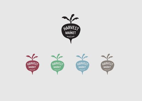 Harvest Logo Design, Farmers Market Logo Design, Farm Shop Branding, Farming Branding, Farmers Market Branding, Farmer Branding, Homestead Branding, Farmers Market Packaging, Farmers Market Illustration