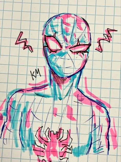 Spiderman Drawing, Spiderman Art Sketch, Arte Sketchbook, Spiderman Art, Book Art Drawings, Art Tutorials Drawing, Art Drawings Sketches Simple, Cool Art Drawings, Sketchbook Art Inspiration