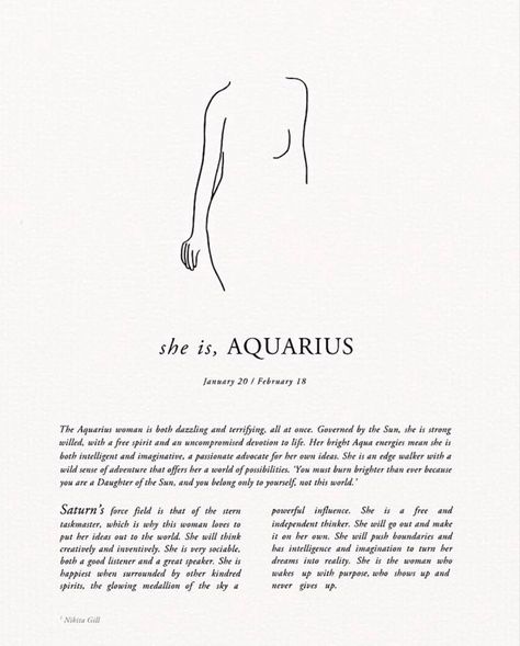 She Is Aquarius, Aquarius Woman Aesthetic, Aquarius Room Aesthetic, Air Sign Aesthetic, Aquarius Szn, Aquarius Poster, Aquarius Vibes, Aquarius Things, Aquarius Aesthetic