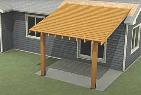 A graceful integration may mean more work but improved functionality and aesthetics Patio Roof Attached To House, Patio Roof Ideas Attached To House, Diy Patio Roof, Roof Addition Ideas, Patio Roof Extension Ideas, Build A Patio, Yard Oasis, Bamboo Roof, Bamboo Decking