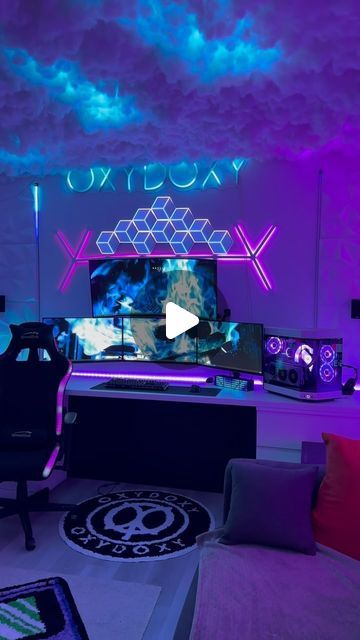 OXYDOXYTV on Instagram: "Classic one 🔥 Which color should I do my setup next? 😍#gamingroom #gamingsetup #setup #gaming" Setup Gaming, Gaming Setups, Gaming Setup, Game Room, Gaming, On Instagram, Instagram, Color