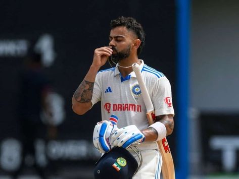 Original Content: IND vs WI: Virat Kohli’s 76th International Century Shatters Multiple Records – All the Stats You Need to Know Virat Kohli made his 29th test century and 76th international century overall Kumar Sangakkara, Ricky Ponting, Virat Kohli Instagram, Port Of Spain, Latest Cricket News, Sachin Tendulkar, Test Cricket, I Love Justin Bieber, Love Justin Bieber