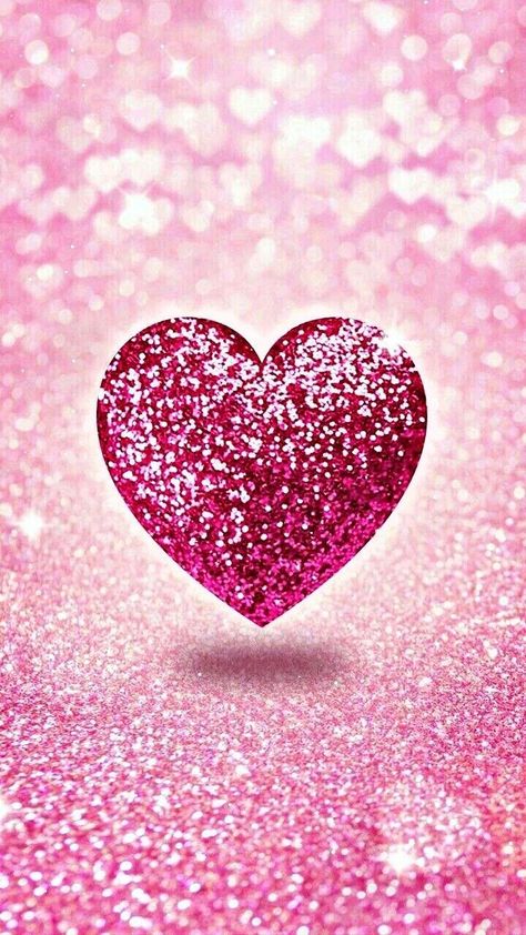 Glitter Wallpaper Iphone, Pink Heart Background, Wallpaper Iphone Love, Glitter Rosa, Iphone Wallpaper Glitter, Heart Iphone Wallpaper, Valentines Wallpaper, Heart Pictures, Trendy Wallpaper