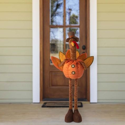 Let it help you greet your guests this Thanksgiving! It has retractable legs and comes with a warm white LED light. Thanksgiving Homeschool, Seniors Crafts, Fabric Turkey, Thanksgiving Wood Crafts, Wooden Turkey, Zebra Decor, Thanksgiving Turkeys, Autumn Food, Turkey Decor