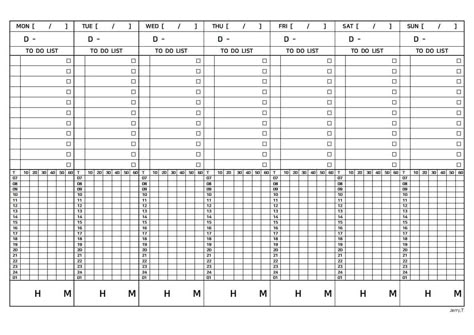 Korean Study Schedule, 10 Minute Planner Printable, Korean Organization, Study Schedule Printable, Study Plan Template, Korean Study, Study Planner Printable, Study Korean, Schedule Printable