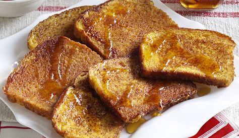 Orange Cinnamon French Toast | Recipe | Eggland's Best French Toast Recipe Cinnamon, Vanilla French Toast, Make Ahead Brunch Recipes, Make Ahead Brunch, Cinnamon French Toast, French Toast Bake, What's For Breakfast, French Toast Recipe, Toast Recipes