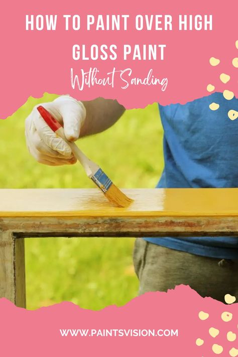 #SmoothFinishPainting #HighGlossPaint #PaintingTechniques #SurfacePreparation #NoSandingMethod Painting Tricks And Tips, Paint Without Sanding, Wall Painting Tips, Sanding Furniture, Updating Furniture, Painting Tricks, High Gloss Furniture, Glossy Paint, High Gloss Paint