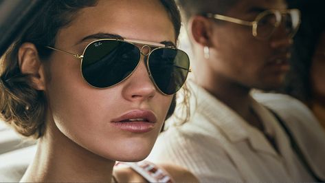 Vintage Aviator Sunglasses, Types Of Sunglasses, Pilot Style, Ray Ban Sunglasses Women, Stay True To Yourself, Ray Ban Women, Aviators Women, Sunglasses Women Vintage, Sunglasses Women Aviators