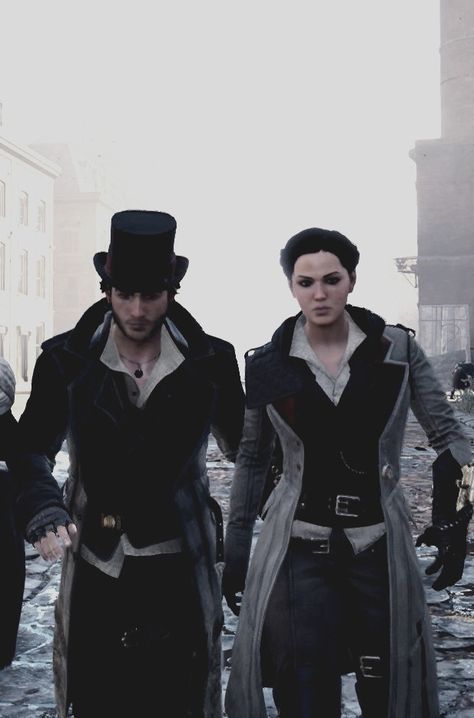 Assassin's Creed Syndicate | Frye Twins | Evie Frye | Jacob Frye Assassins Creed Syndicate Evie, Jacob And Evie Frye, Frye Twins, Evie Frye, Assassins Creed Cosplay, Assassin's Creed Syndicate, Jacob Frye, Assassins Creed 3, 4k Wallpaper Iphone