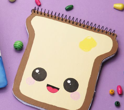 LIBRETAS Kawaii DIY Kawaii Notebook, Diy Stationary, Cute Squishies, Kawaii School Supplies, Painted Rock Animals, Kawaii Diy, Cool School Supplies, Cartoon 3d, Bubble Stickers