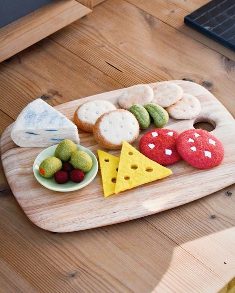 Coming Soon: Felt Charcuterie Cheese Platter Board! 🧀 Indulge in the cutest pretend play with our upcoming felt charcuterie cheese platter. Perfect for little gourmets and imaginative playdates! ✨ Want to be the first to know when it drops? Sign up for our mailing list or join our broadcast channel now! Don’t miss out on this delightful addition to your little one’s play or mud kitchen. Ps: first of the pics on @castleandcubby mud kitchen. Stay tune for more! #playfood #charcuterieboard ... Stuffed Olives, Toy Fort, Platter Board, Play Food Set, Pretend Play Food, Felt Play Food, Stay Tune, Charcuterie Cheese, Platter Set