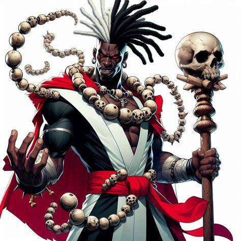 Dr Voodoo Marvel, Dr Voodoo, Black Marvel Characters, Brother Voodoo, Alexandre Cabanel, Black Heroes, Alternate Realities, Black Superheroes, Marvel Oc