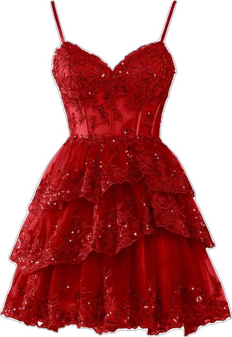 Red Hoco Dress, Short Princess Dress, Cassandra Tangled, Homecoming Dresses For Teens, Mini Prom Dresses, Cute Homecoming Dresses, Tulle Homecoming Dress, Prom Dresses For Teens, Red Dress Short