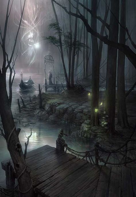 The Elder Scrolls, World Of Fantasy, Fantasy Setting, Fantasy Places, Fantasy Concept Art, Arte Fantasy, Elder Scrolls, Medieval Fantasy, Enchanted Forest