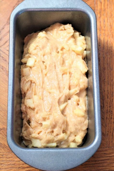 Moist Apple Banana Bread - My Recipe Treasures Banana Bread With Apples, Apple Banana Bread Recipe, Banana Apple Bread, Apple Banana Bread, Apple Bread Recipe, Dessert Breads, Oatmeal Bread, Pear Recipes, Apple Bread