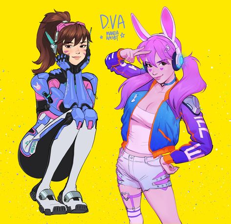 Dva Mech, Dva Fanart, D.va Art, Call Me Baby, Overwatch Drawings, D.va Overwatch, Overwatch Fan Art, Overwatch 2, Cartoon Crossovers