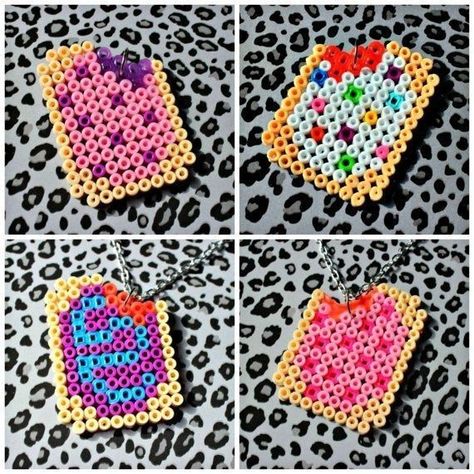 Ironed Beads, Melty Bead Designs, Melt Beads, Melt Beads Patterns, Hamma Beads Ideas, Easy Perler Bead Patterns, Perler Creations, Melty Bead Patterns, Pearl Beads Pattern