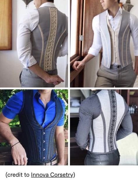 Male corset Suit And Corset Outfit, Corset Outfit Green, Suit And Corset, Suit Corset Outfit, Male Corset, Suit Corset, Wedding Corset, Corset Vest, Corset Outfit