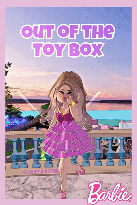 What should I do next? Comment your thoughts!! 💭💗 Out Of The Toy Box Royal High Outfit, Out Of The Toybox Royale High, Royale High Out Of The Toy Box Theme, Out Of The Toy Box Royale High Outfits, Out Of The Toy Box Outfit Rh, Royal High Outfits, Island Fits, Outfits On A Budget, Fashion Week Aesthetic