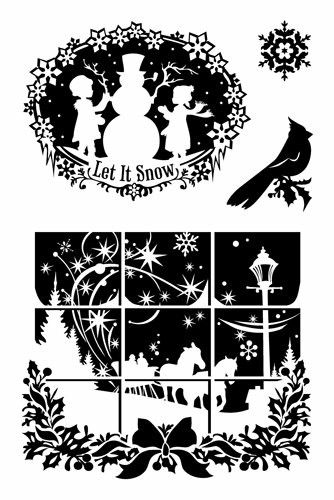 Hantverk Diy, Papercut Art, Silhouette Christmas, Window Ideas, Silhouette Stencil, Silhouette Cameo Projects, Cameo Projects, Christmas Window, Christmas Scene