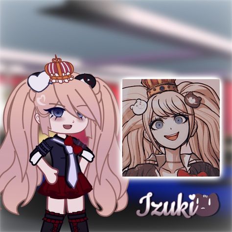 dont ask me for code Gacha Designs, Junko Enoshima, Gacha Club, Danganronpa, Ask Me, It Cast, Coding, Queen, Design