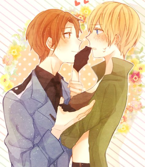 N. Italy x Nyo!Germany. Gerita. Nyo Italy, Nyo Germany, Nyo Japan, Hetalia Philippines, Hetalia Italy, Hetalia Germany, Hetalia Anime, Hetalia Characters, Hetalia Ships