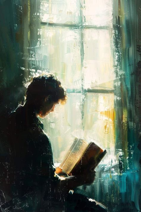 Reading Men Aesthetic, Man Praying Photography, Writer Painting, Types Of Angels, Poem Writer, Man Praying, Man Reading, Reading The Bible, Undying Love