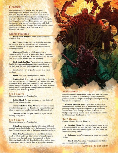 Mythical Items, Homebrew Races, 5e Races, Campaign Materials, Dnd Subclasses, Dungeons And Dragons Races, Dnd Stories, Dnd Classes, Dnd Races