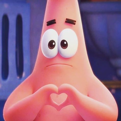 Patrick Stella, Patrick Aesthetic, Patrick Spongebob, Wallpaper Spongebob, Heart Meme, Spongebob Patrick, Spongebob Wallpaper, Cute Jokes, Patrick Star