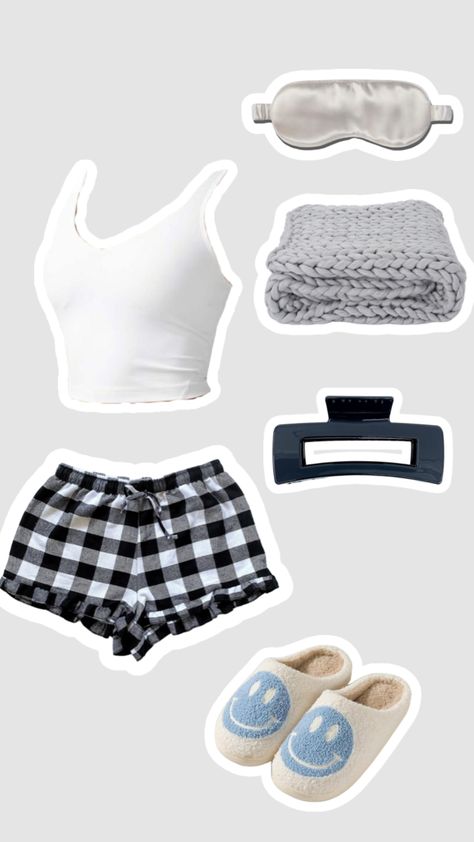 Cute Outfits Sleep, Outfit Ideas Sleepwear, Aesthetic Pajama Outfit Comfy, Outfit Layout Pajamas, Cute Pajamas For Women Summer, Casual Pajama Outfit, Cute Outfits To Sleep In, Cute Pajama Ideas, Summer Pajamas Aesthetic