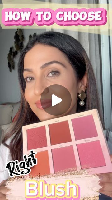 Gayatri Luthra on Instagram: "How to choose your blush shade ??   ❤️Should it be as per outfit ?   ❤️Should it be as per your makeup ?   ❤️Should it be as per your complexion?   Find out the same in this reel & I really hope this helps you out ❤️  @imagiccosmetics - blush pallete ( as shown )   @makeup.vitamins : like follow share   [ makeup , blush , blushes, makeup products, contour, makeup choice , makeup for beginners]  . . . . . . . . . . #makeupforbeginners #makeup #makeuptutorial #makeupartist #blush #blushpink #blushon #blushkit #easymakeup #makeuptipsandtricks" Blushes Makeup, Blush Pallet, Easy Makeup Tutorial, Simple Makeup Looks, Fashion Vocabulary, Makeup Blush, Mac Makeup, Makeup For Beginners, Contour Makeup