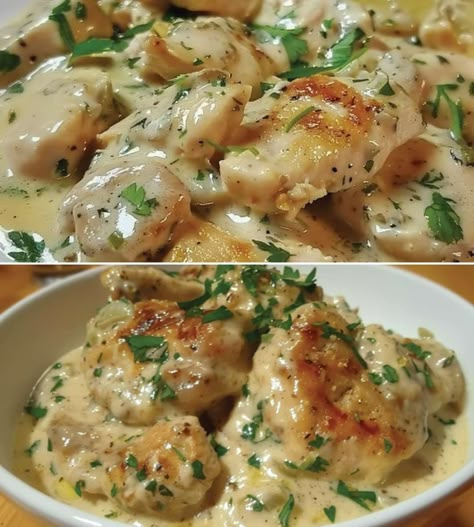 Keto & Low Carb (Easy Recipes) | Keto Creamy Garlic Chicken 😋 | Facebook Creamy Garlic Chicken Recipes, Carb Free Recipes, Free Keto Meal Plan, Creamy Garlic Chicken, Creamy Garlic Sauce, Low Carb Easy, Garlic Chicken Recipes, Favorite Dinner, Chicken Breast Seasoning