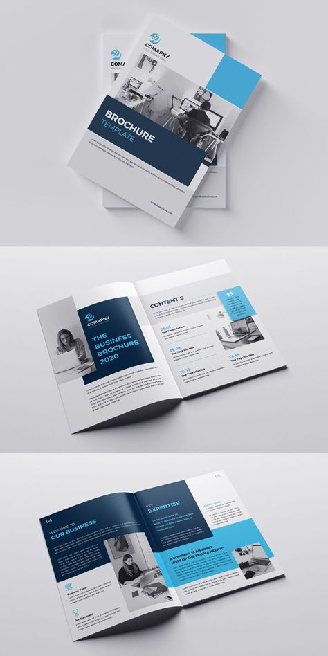 This Brochure Template Contains 16 Pages. You can use this brochure for your business purpose or others sector. You can easily change all text, colors, images etc. Brochure Inner Page Design, 2 Page Brochure Design, Creative Brochure Design Ideas Layout, Info Brochure Design, Company Brochure Design Layout Creative, Corporate Brochure Cover Design, Brochure Cover Page, College Brochure, Print Design Brochure