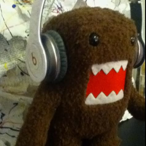 Domo loves music :) Headphones, Instagram