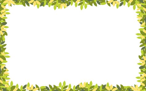 Spring Branches, Branches With Leaves, Background Landscape, Border Background, Vector Border, Banner Design Inspiration, Frame Border, Leaves Vector, Landscape Background