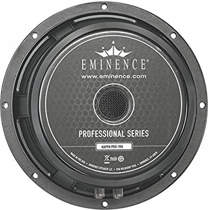 Amazon.com: Eminence Professional Series Kappa Pro 10A 10" Pro Audio Speaker, 500 Watts at 8 Ohms : Musical Instruments Pro Audio Speakers, Inflatable Lounger, Passive Speaker, Car Subwoofer, Powered Speakers, Car Speakers, Recording Equipment, Fender Telecaster, Audio Speakers