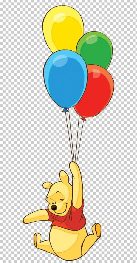 Winnie The Pooh Drawing, Balloon Png, Pooh Winnie, Piglet Eeyore, Winnie The Pooh Pictures, Idee Cricut, Winnie The Pooh Birthday, Cute Winnie The Pooh, Winnie The Pooh Quotes