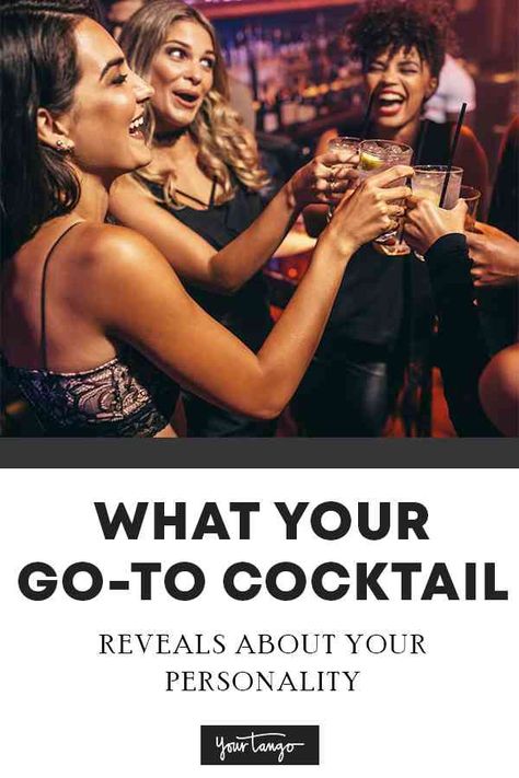 The alcoholic drinks and beverages you prefer reveal a lot about our personality traits and characteristics, so here is a list of cocktails and what your go-to bar drink says about who you really are.  #drinks #cocktails #personalitytraits Personality Type Quiz, Personality Growth, Alcohol Use Disorder, Pop Quiz, Personality Quizzes, Personality Quiz, Personality Test, Fun Cocktails, Personality Traits