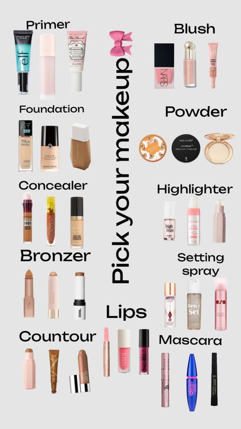 Makeup For 6th Graders, Makeup Routine Guide, Makeup Routines, Makeup Starter Kit, Bold Makeup Looks, Simple Makeup Tips, Makeup Help, Makeup Girl, Perfect Skin Care Routine