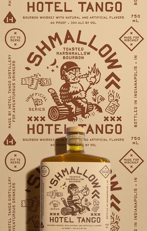 Alcohol Packaging Design, Beer Graphic Design, Whiskey Packaging, Brand Language, Alcohol Packaging, Coffee Shop Logo, Flash Tattoo Designs, Vintage Packaging, Beer Design